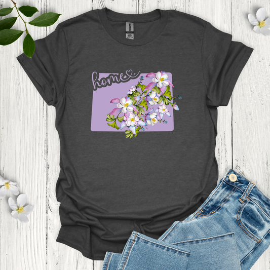 Colorado State Flower Columbine T-Shirt