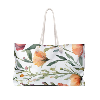 Floral Weekender Bag