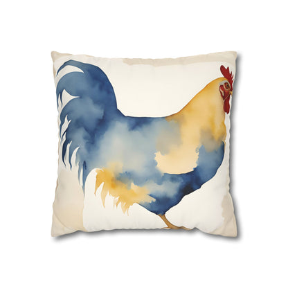 Chicken Faux Suede Pillowcase