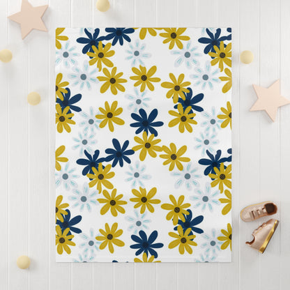 Blooming Fleece Baby Blanket