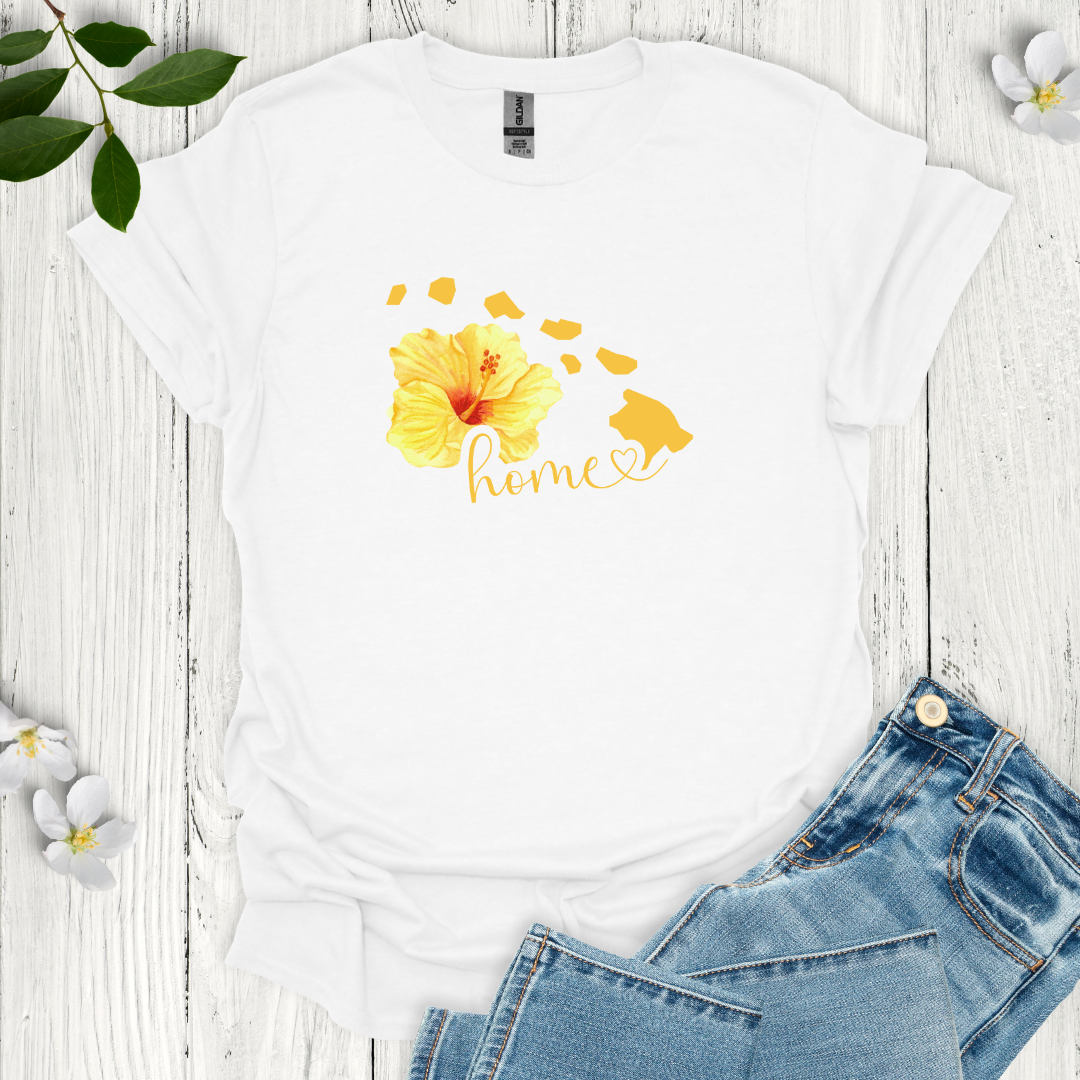 Hawaii State Flower Hibiscus T-Shirt