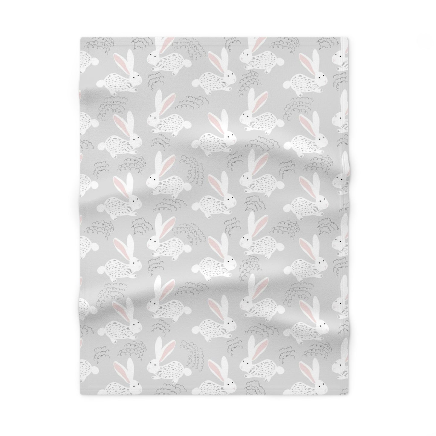 Bunny Fleece Baby Blanket