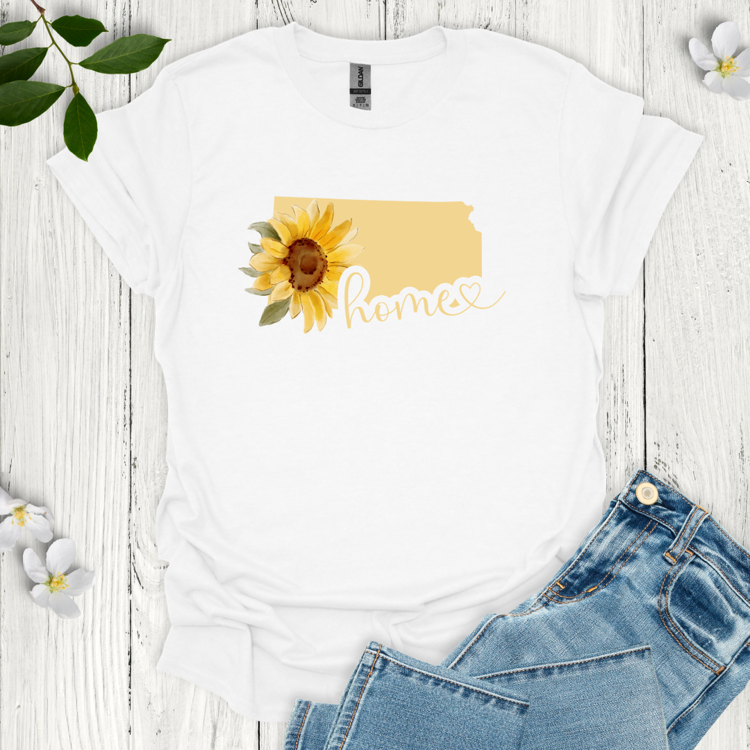 Kansas State Flower Sunflower T-Shirt