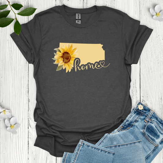 Kansas State Flower Sunflower T-Shirt