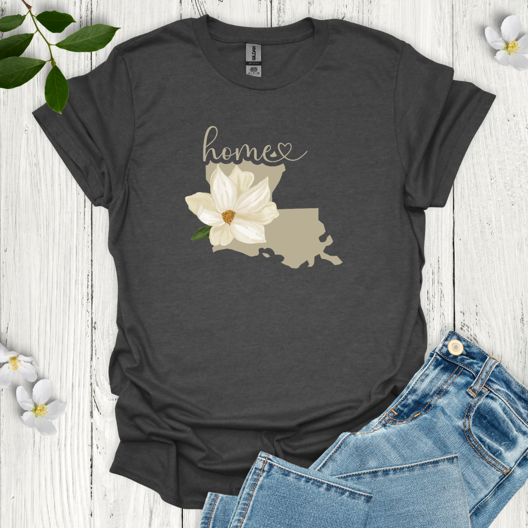 Louisiana State Flower Magnolia T-Shirt