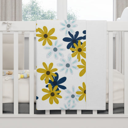 Blooming Fleece Baby Blanket