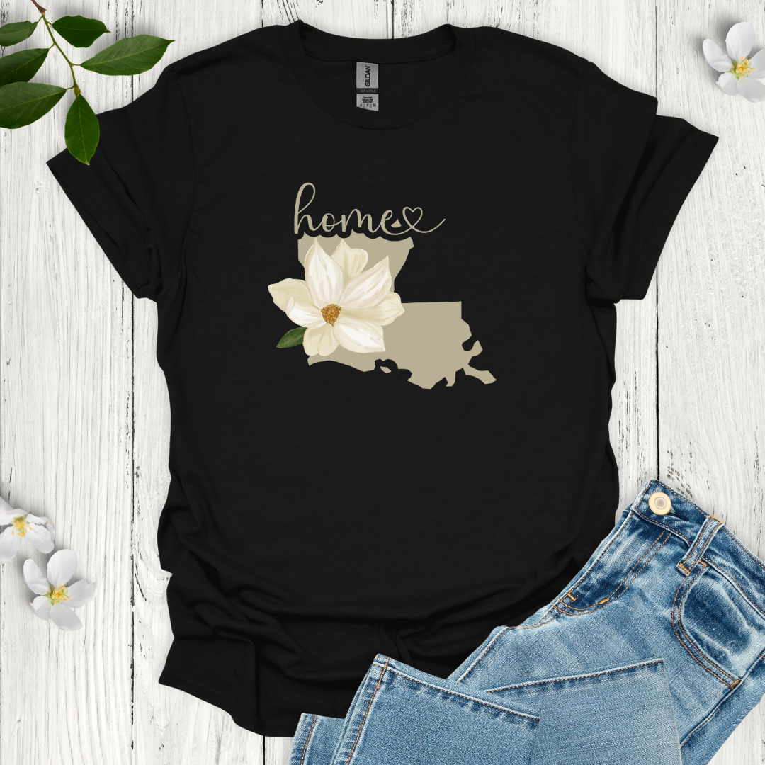 Louisiana State Flower Magnolia T-Shirt