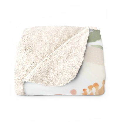 Hummingbird Sherpa Fleece Blanket