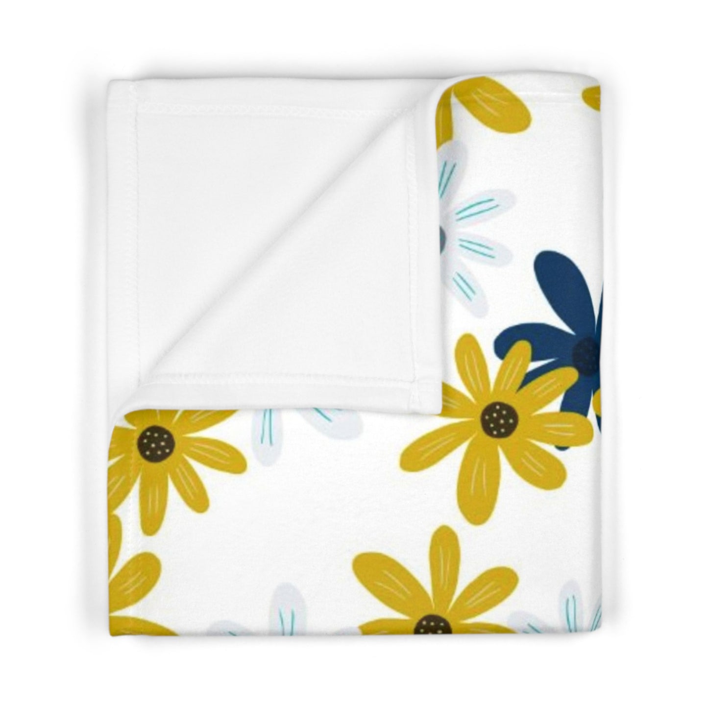 Blooming Fleece Baby Blanket