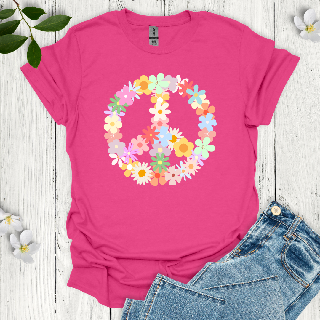 Floral Peace T-Shirt