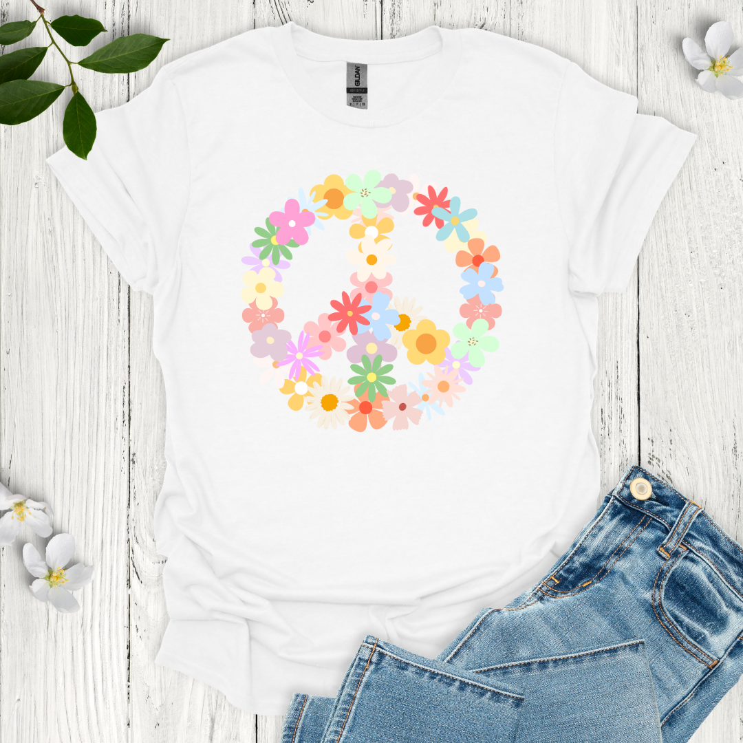 Floral Peace T-Shirt