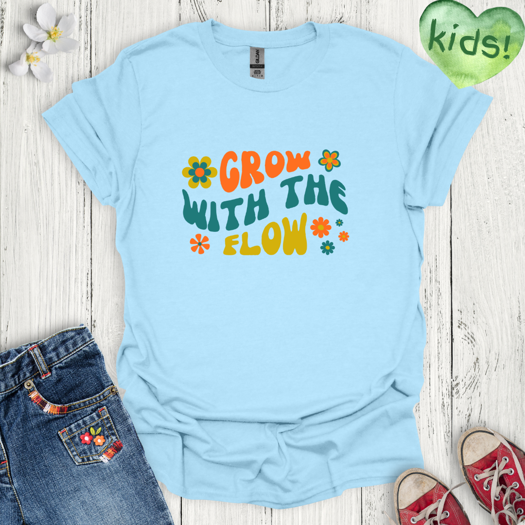 Grow with the Flow Kids T-Shirt