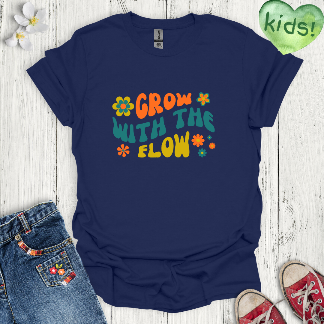 Grow with the Flow Kids T-Shirt