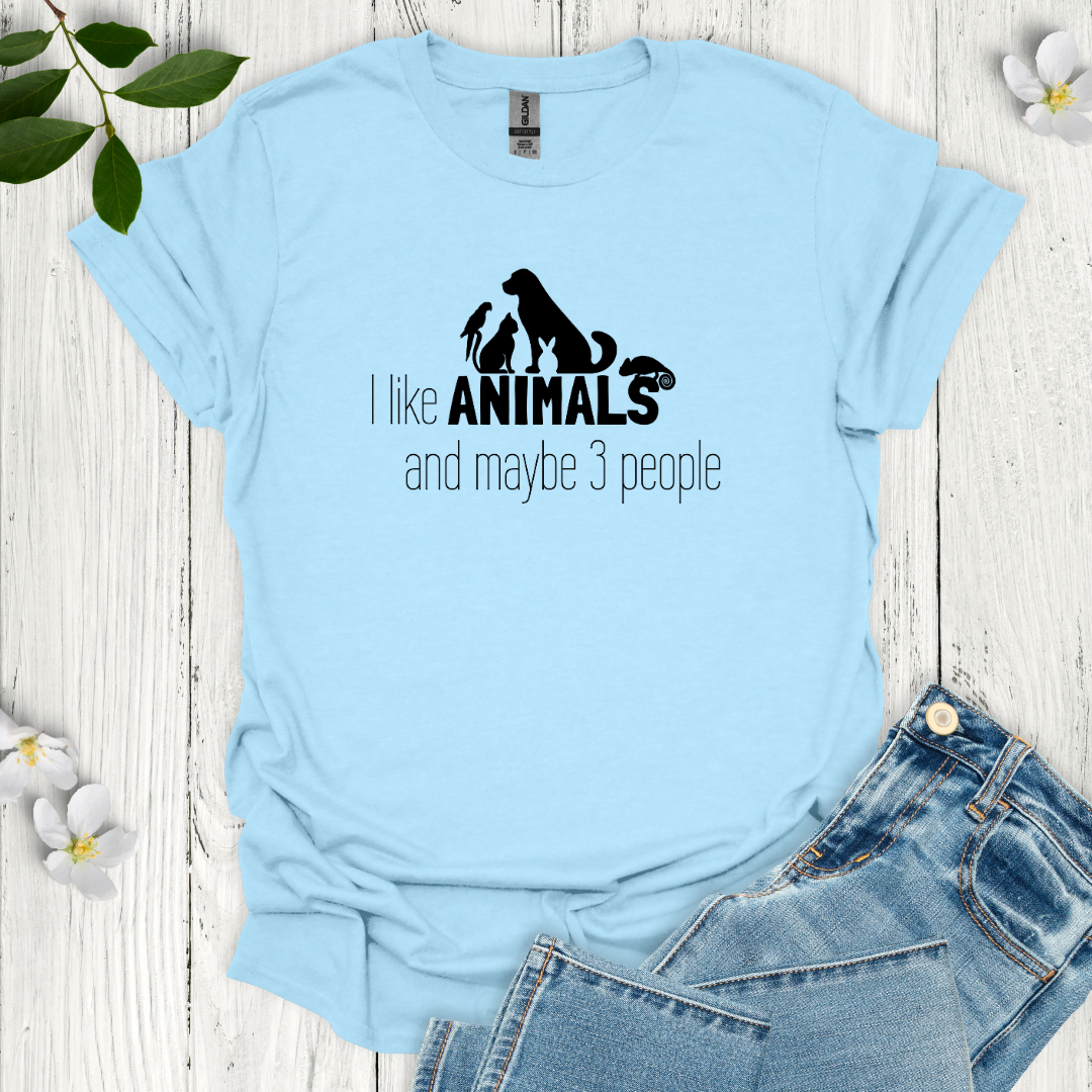 I Like Animals T-Shirt