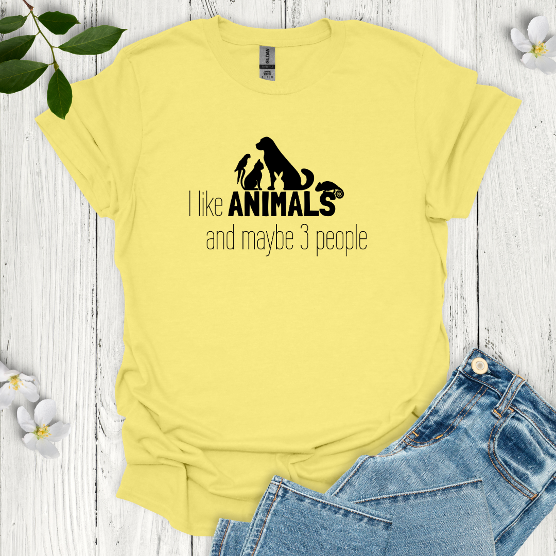 I Like Animals T-Shirt