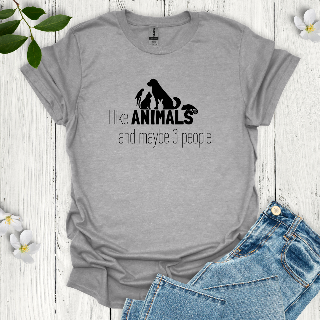 I Like Animals T-Shirt