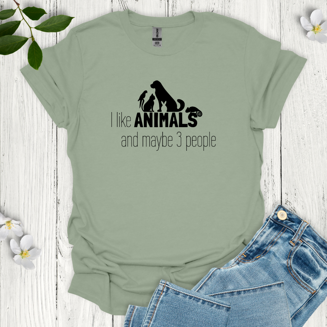 I Like Animals T-Shirt