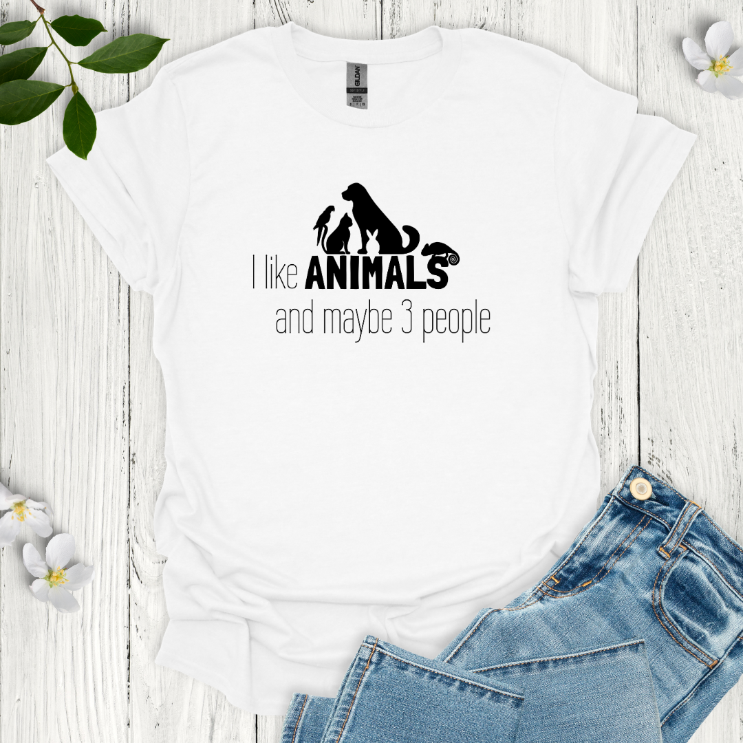 I Like Animals T-Shirt