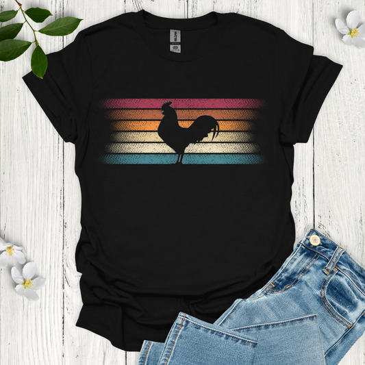 Rooster Sunset T-Shirt