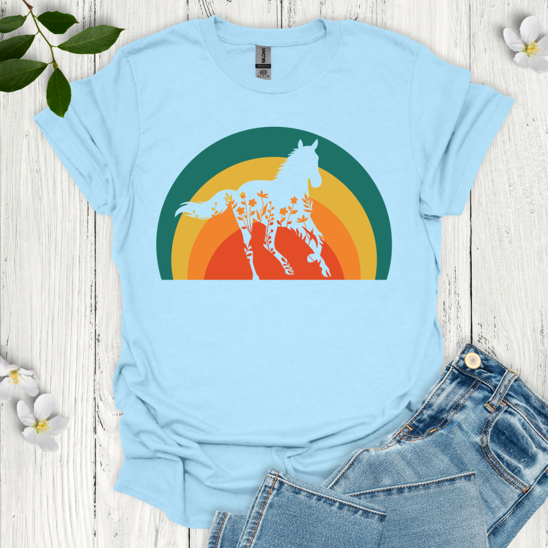 Sunset Horse T-Shirt