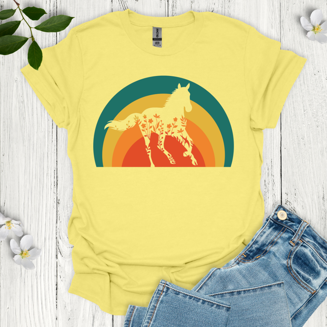 Sunset Horse T-Shirt