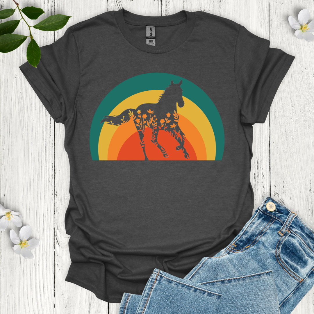 Sunset Horse T-Shirt