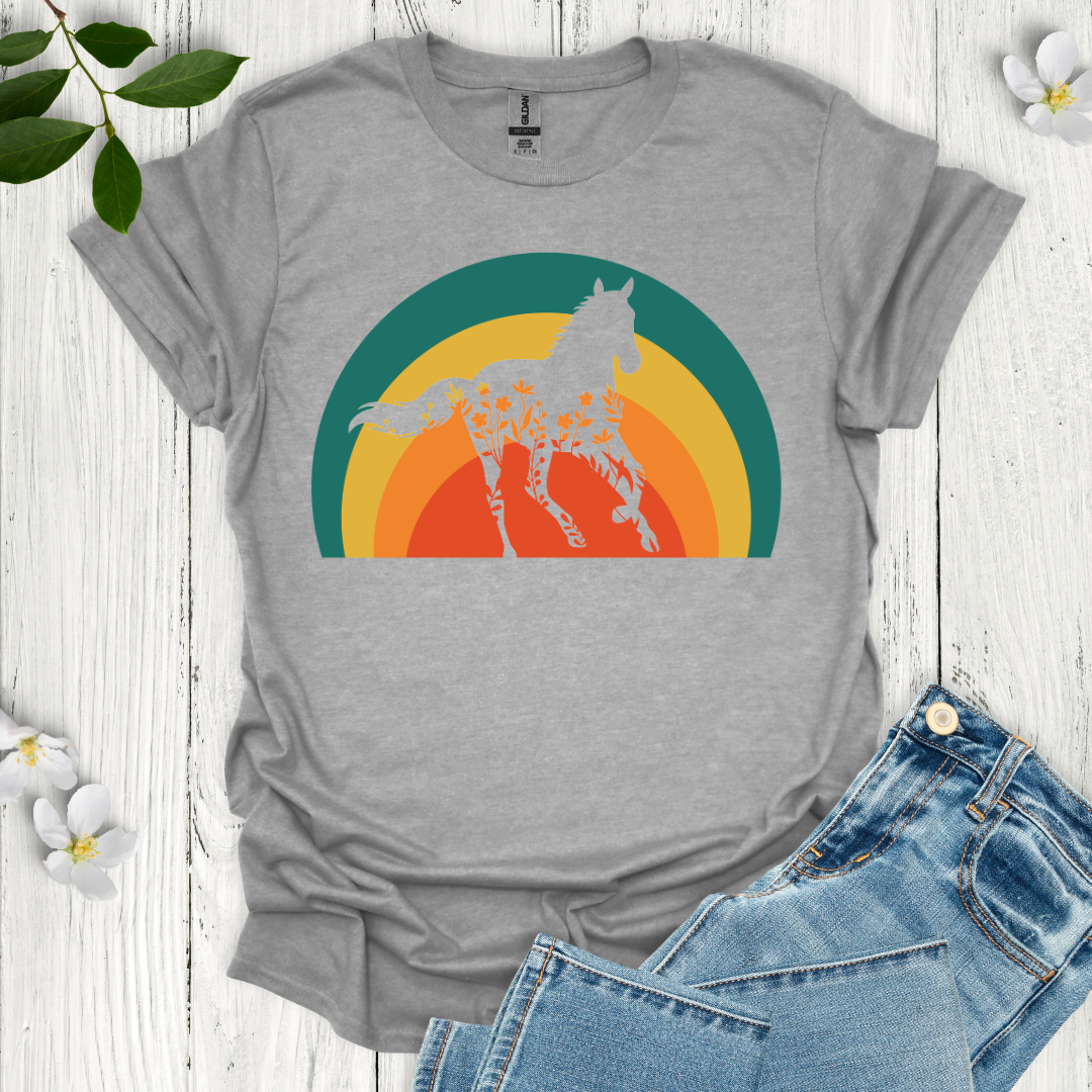 Sunset Horse T-Shirt