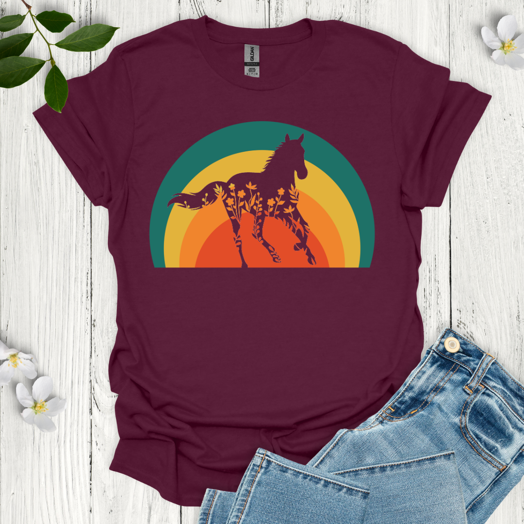 Sunset Horse T-Shirt