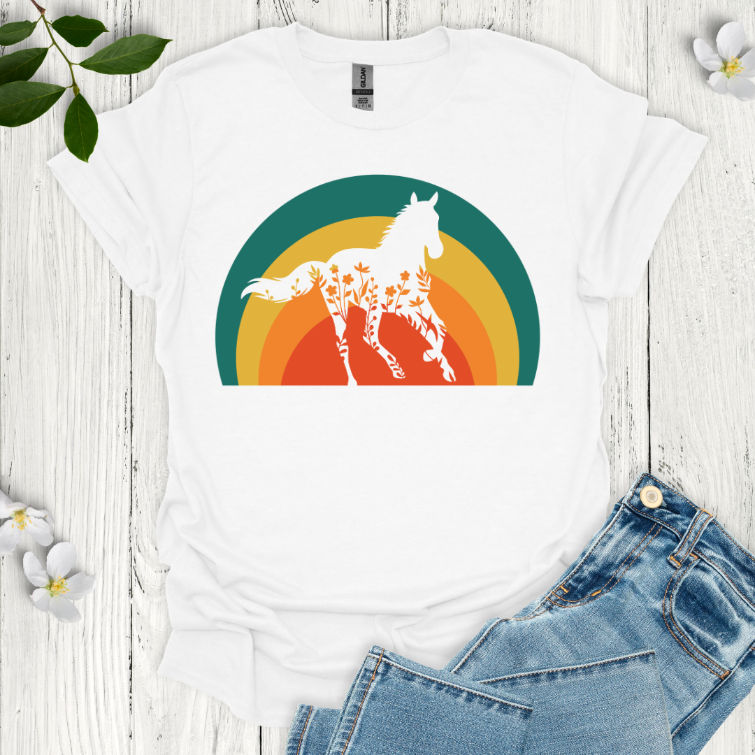 Sunset Horse T-Shirt