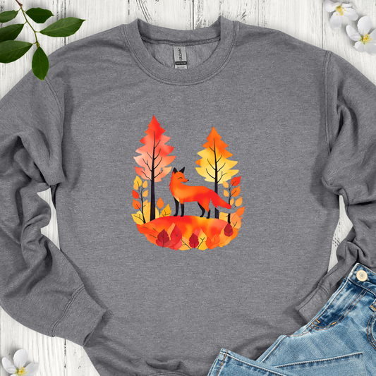 Autumn Fox Crewneck