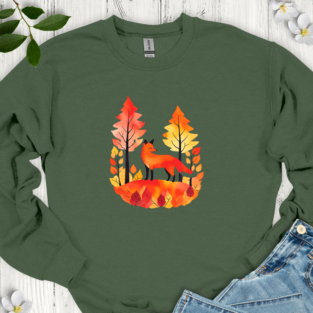 Autumn Fox Crewneck