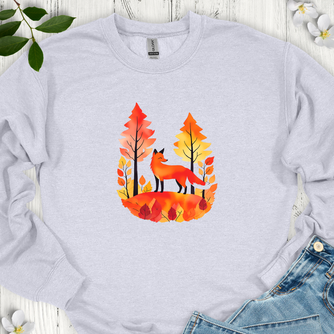 Autumn Fox Crewneck