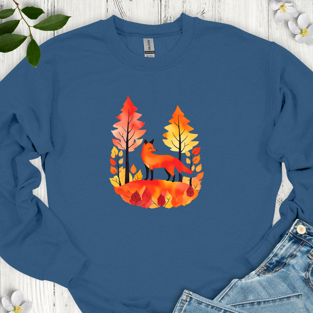 Autumn Fox Crewneck