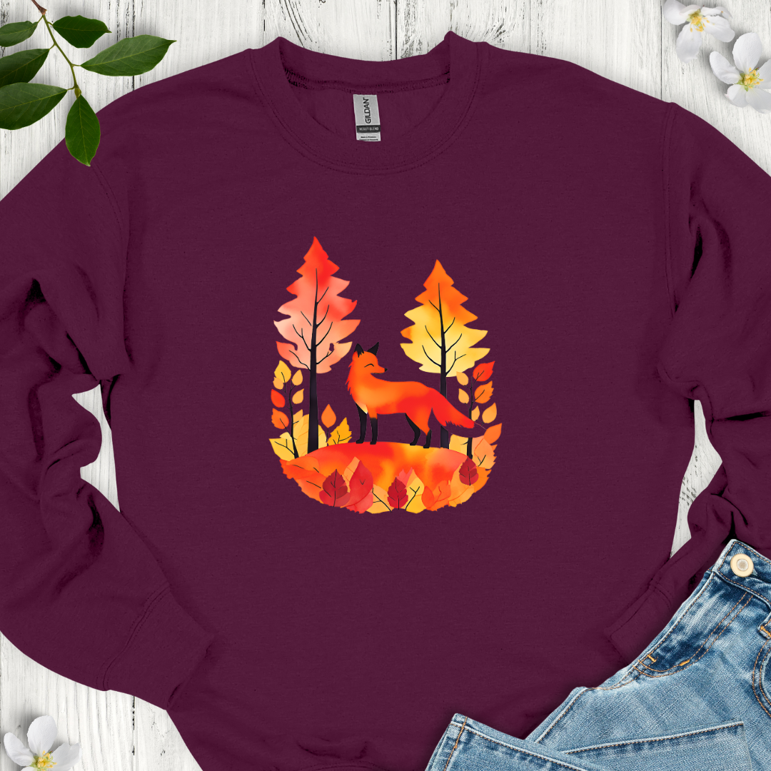 Autumn Fox Crewneck