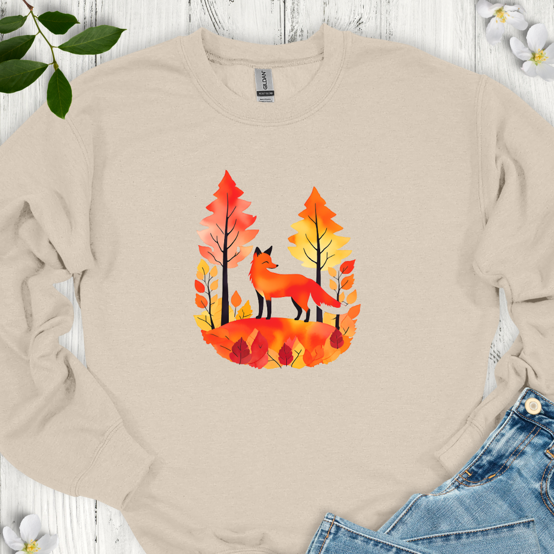 Autumn Fox Crewneck