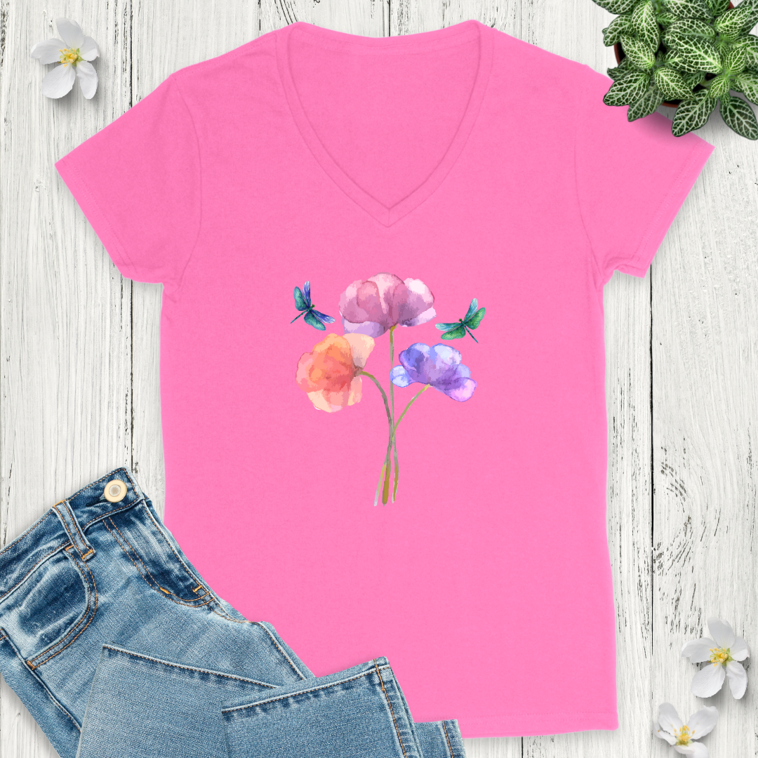Blossom Breeze V-Neck