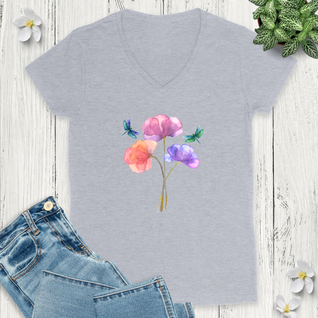 Blossom Breeze V-Neck