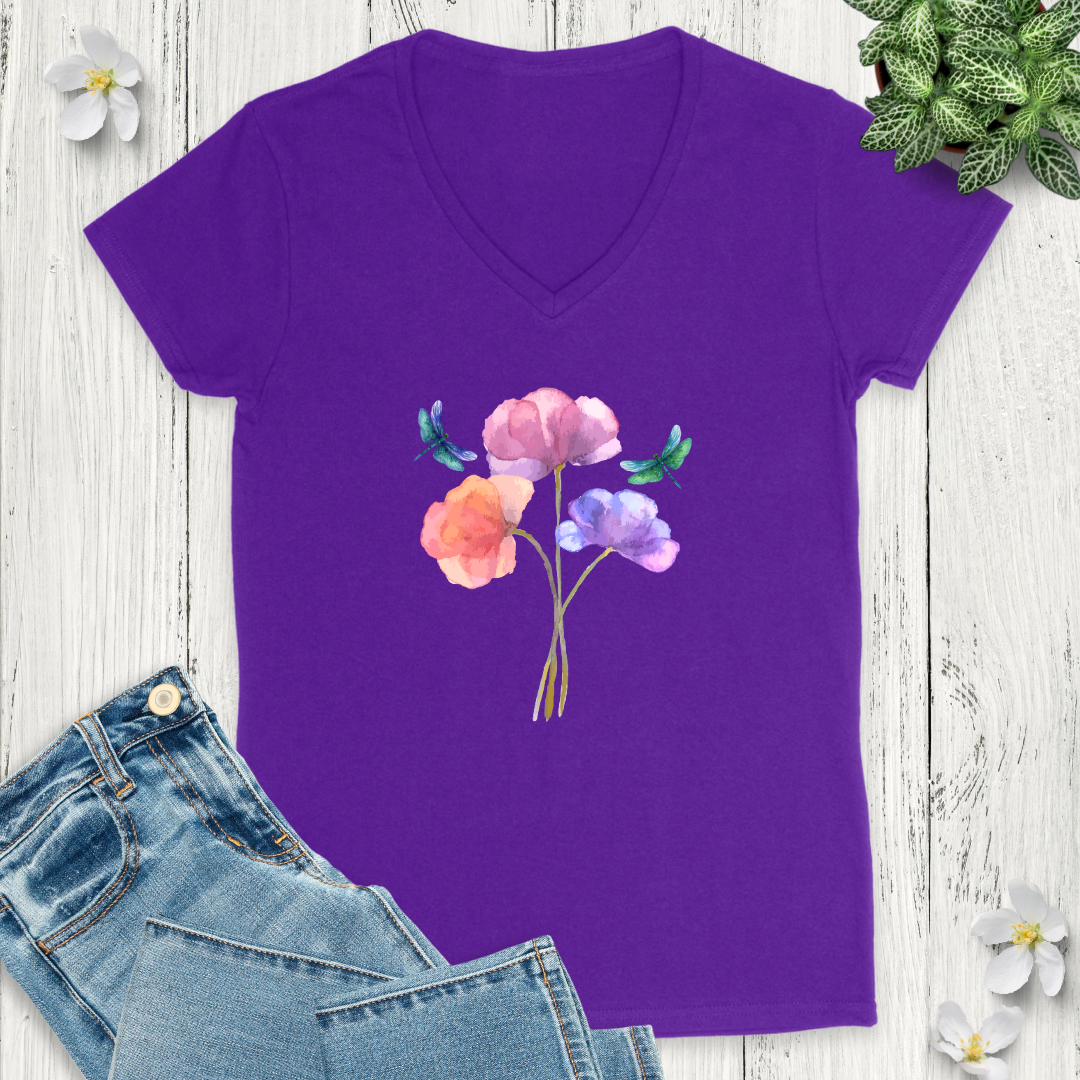 Blossom Breeze V-Neck