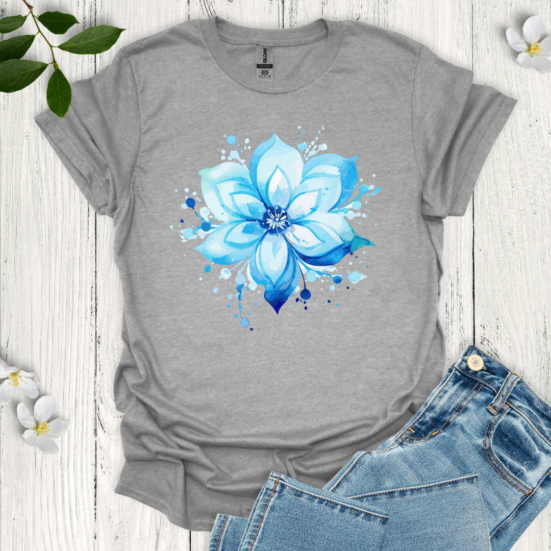 Blue Bloom T-Shirt