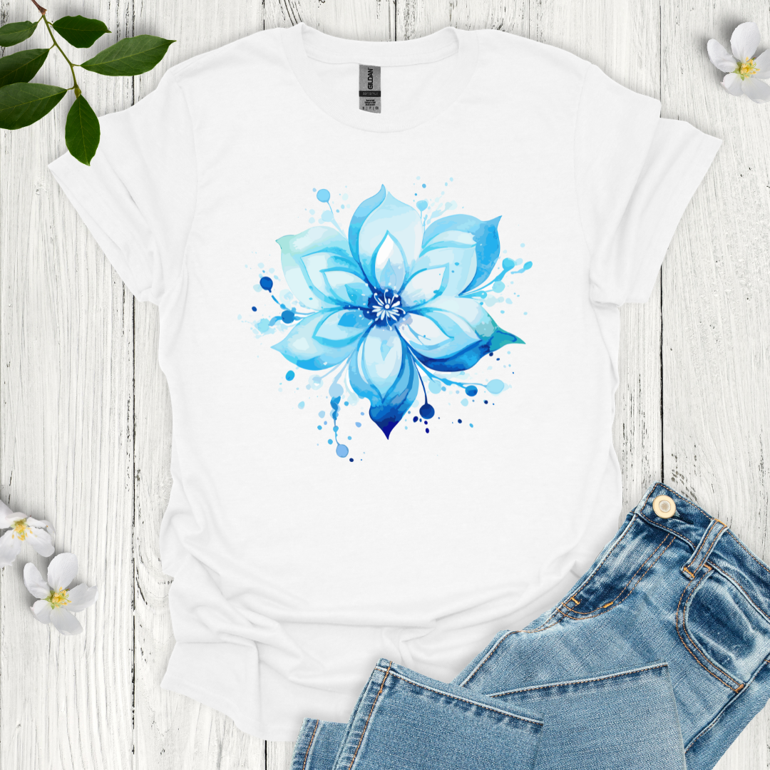 Blue Bloom T-Shirt