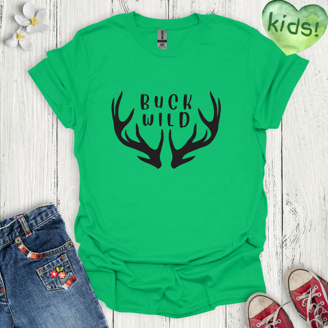 Buck Wild Kids T-Shirt