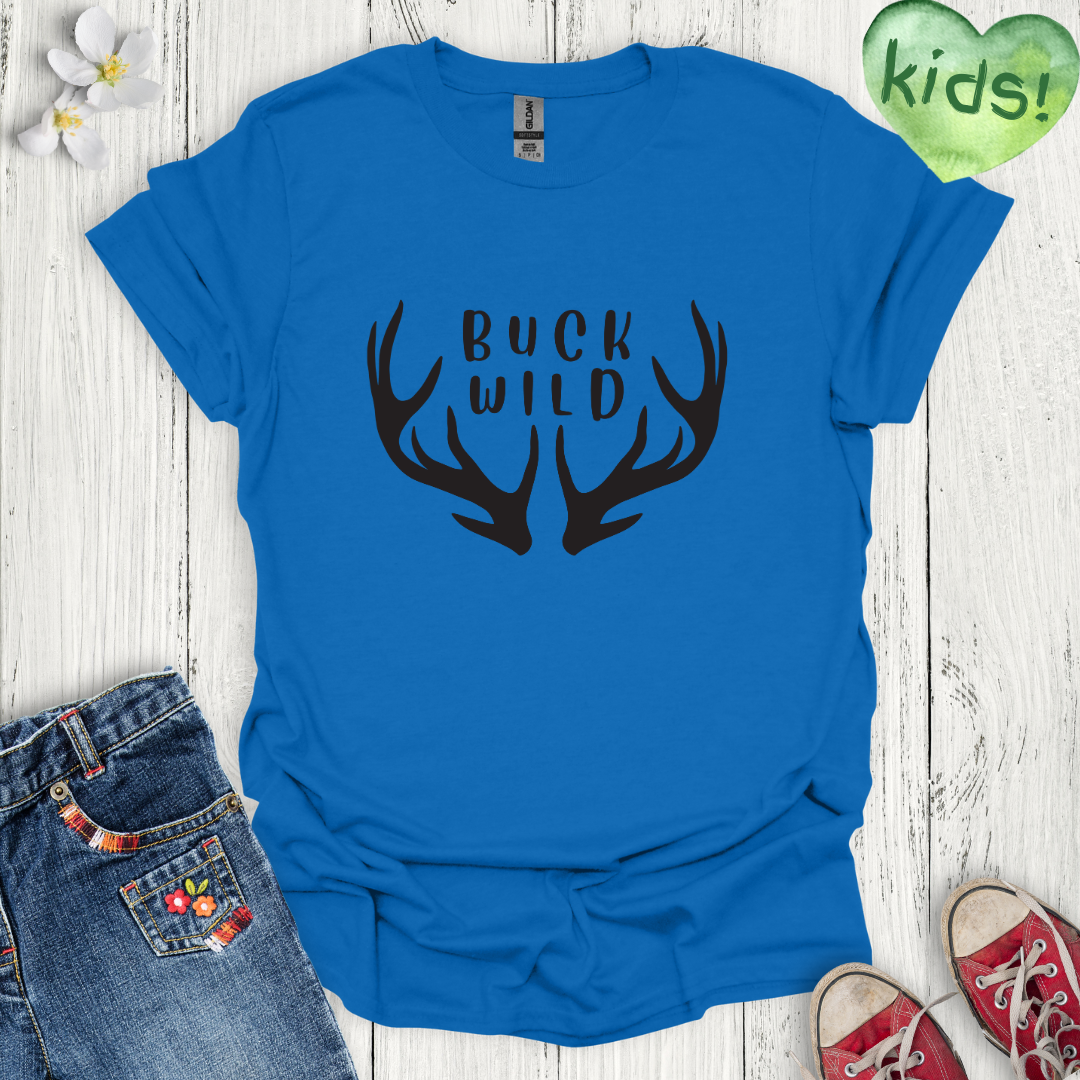 Buck Wild Kids T-Shirt