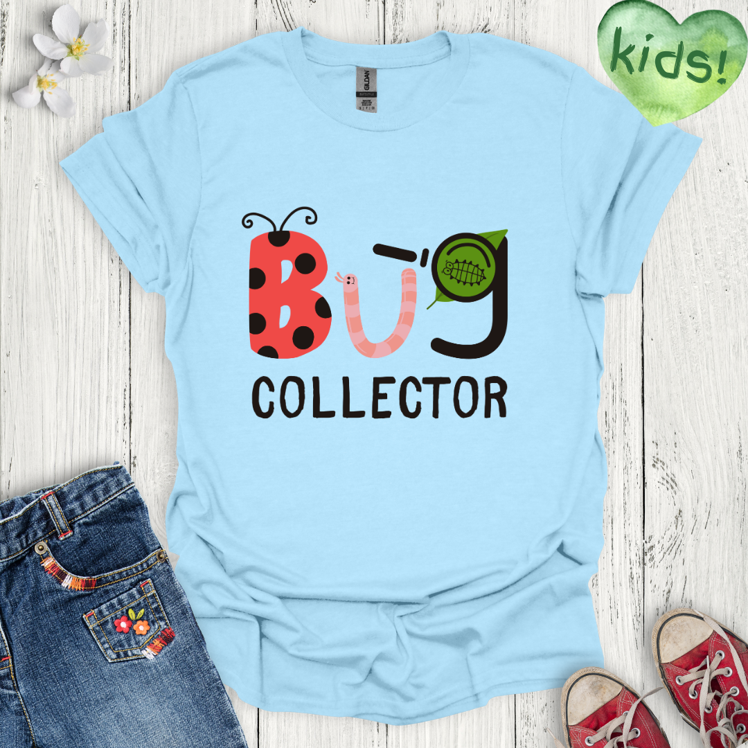 Bug Collector Kids T-Shirt