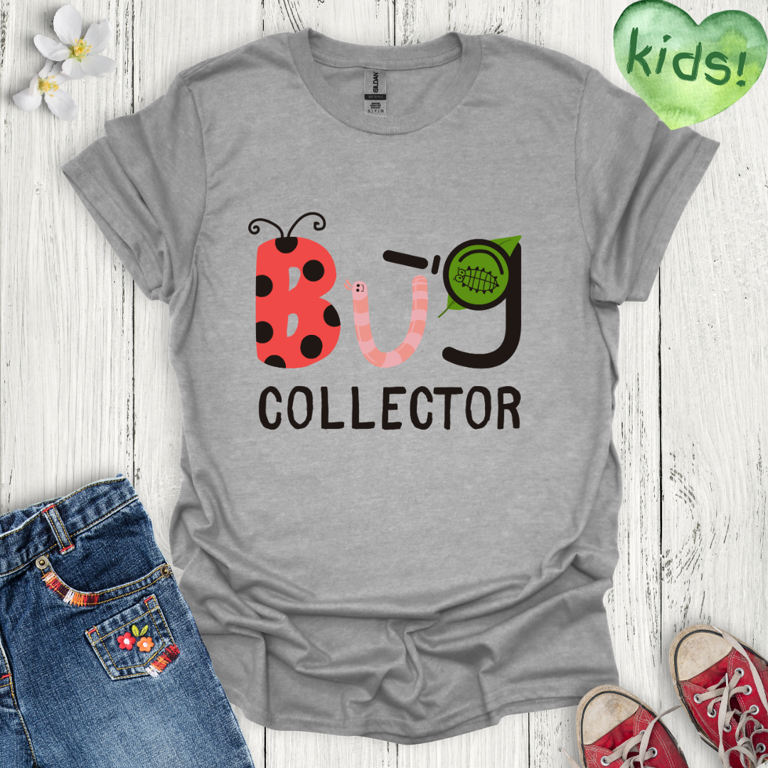 Bug Collector Kids T-Shirt