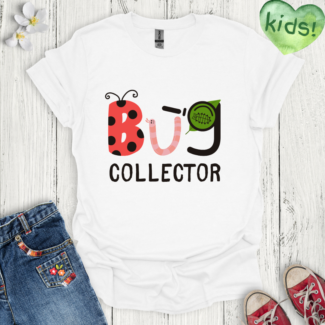 Bug Collector Kids T-Shirt