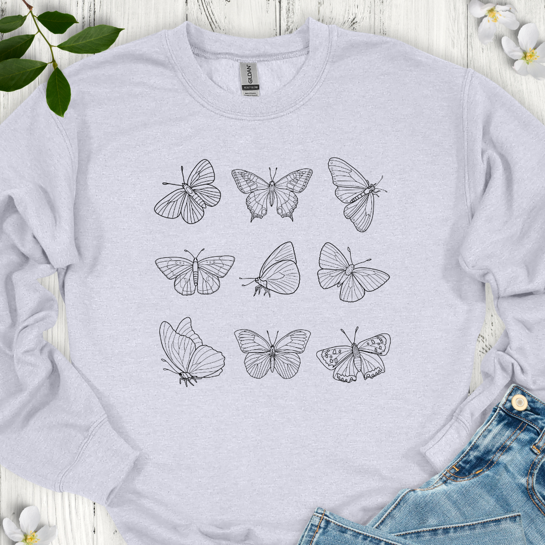 Butterfly Crewneck