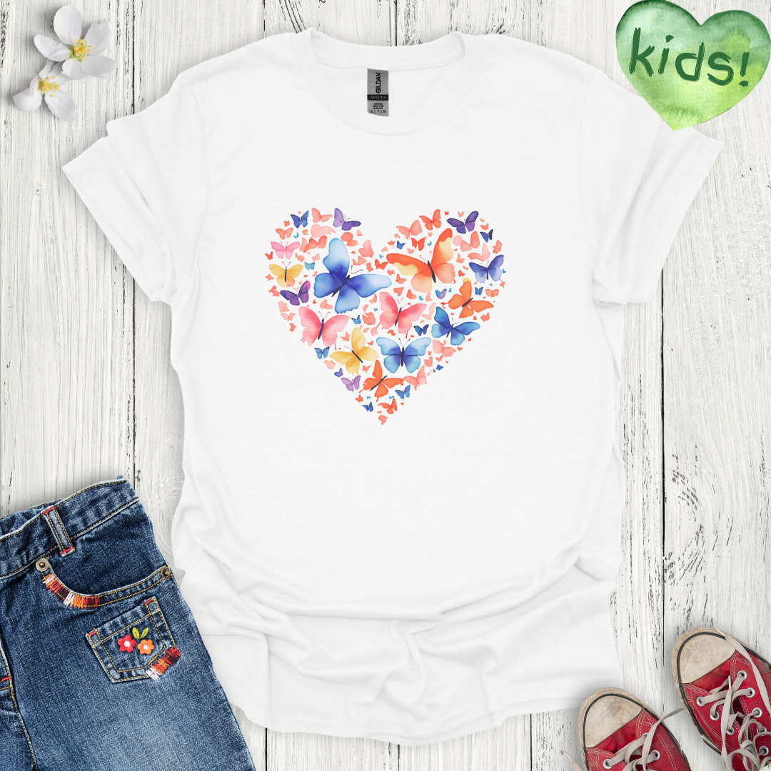 Butterfly Bliss Kids T-Shirt