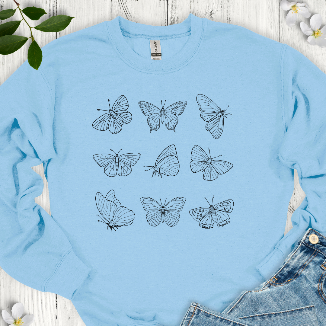 Butterfly Crewneck