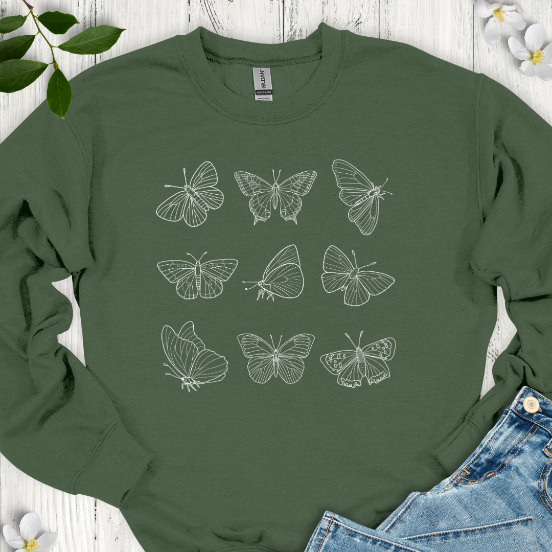 Butterfly Crewneck