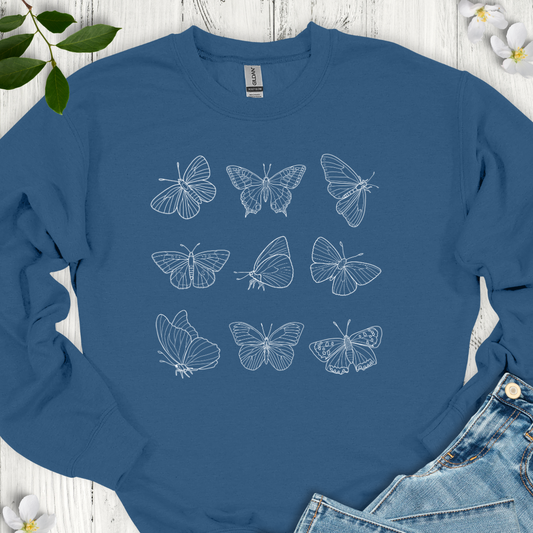 Butterfly Crewneck